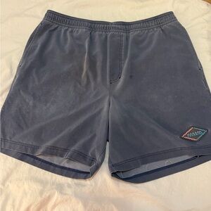 Chubbies Shorts Mens X Large Blue Lined Performance Gym Training Running Outdoor